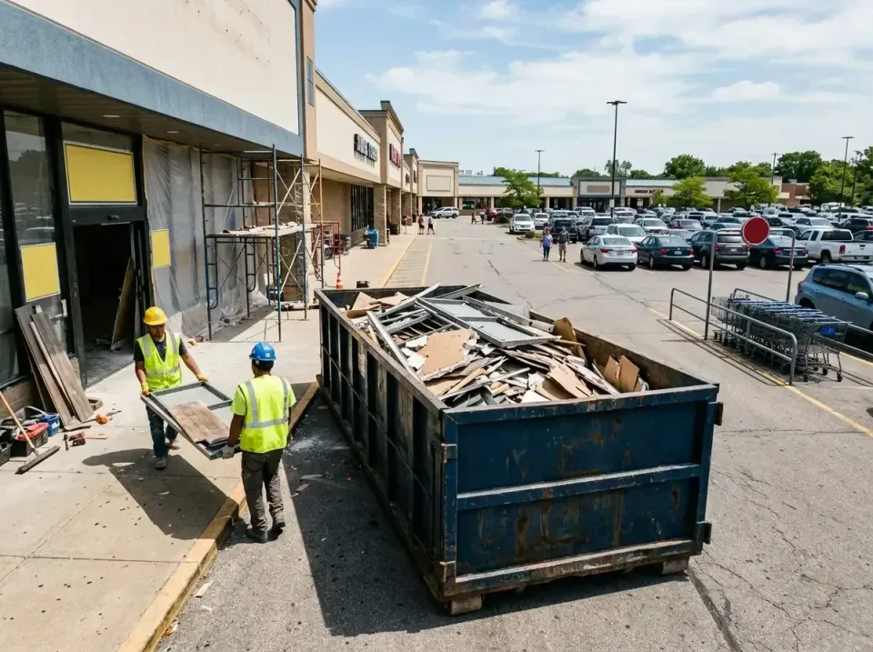 retail-store-renovation-debris-003 — frequently asked questions, Roll-off Dumpster Rentals in Elk Point, SD